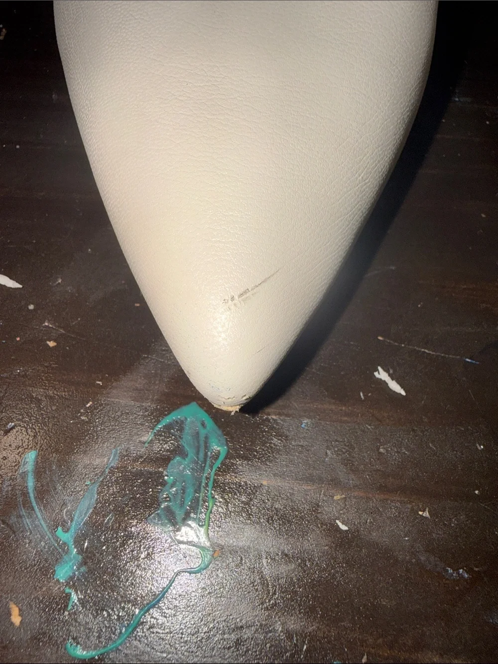 Guess White Over-the-Knee Block Heel Boots